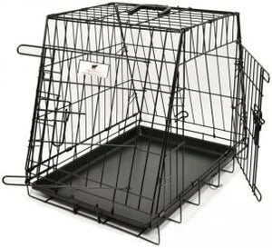 2 door car crate. Slanted sides to fit in car.