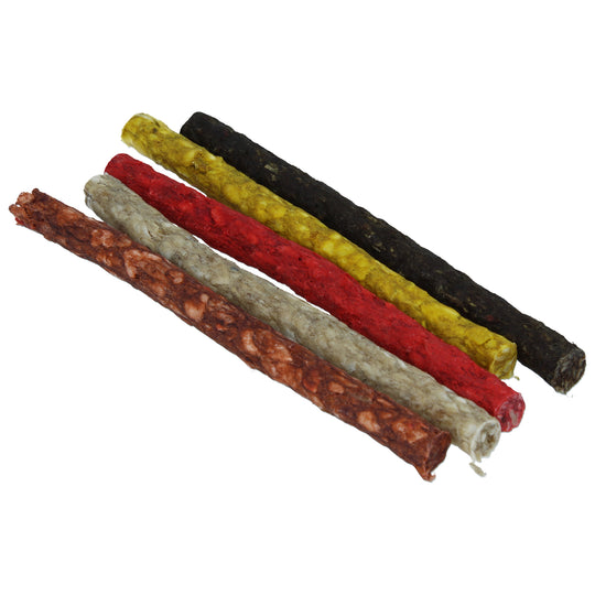 Dog Life Rawhide Munchy Assorted Rolls