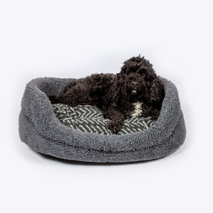 Danish Design Sherpa Fleece Charcoal Arrows Slumber Beds