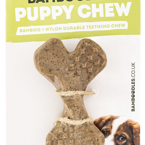 Bamboodles X-Bone Chicken Flavour Puppy Chew Toy