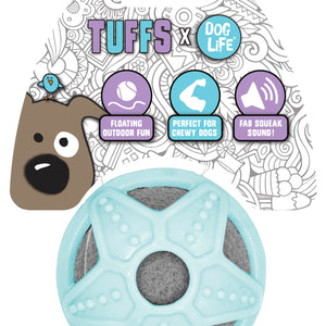 Tuffs x Dog Life Bounce & Squeak Dog Toy