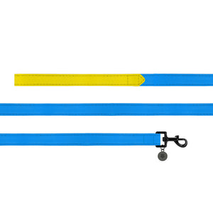 Sotnos Blue Colour Block Dog Lead