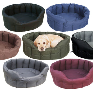 Pets & Leisure Heavy Duty Waterproof Oval Softee Bed