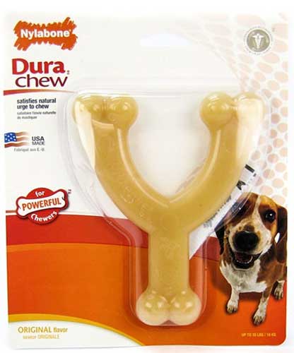 Nylabone Dura Chew Wishbone Wolf